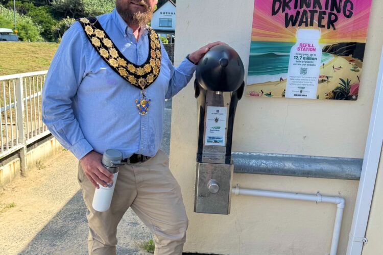 New Water Fountain to Be Installed at Watergate Bay